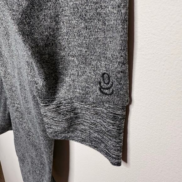 Cuddl Duds Seriously Soft Three Button Front Cardigan Size PXL Heathered Gray - Picture 5 of 10